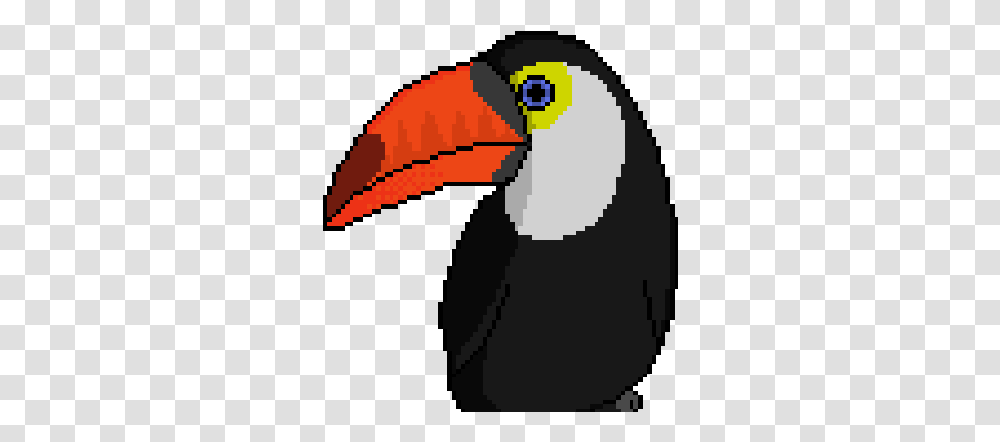 Pixel Art Styled Animals South America Birds Drawing, Beak, Toucan Transparent Png