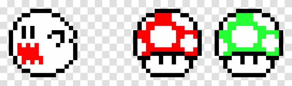 Pixel Art Super Mario, Pac Man Transparent Png