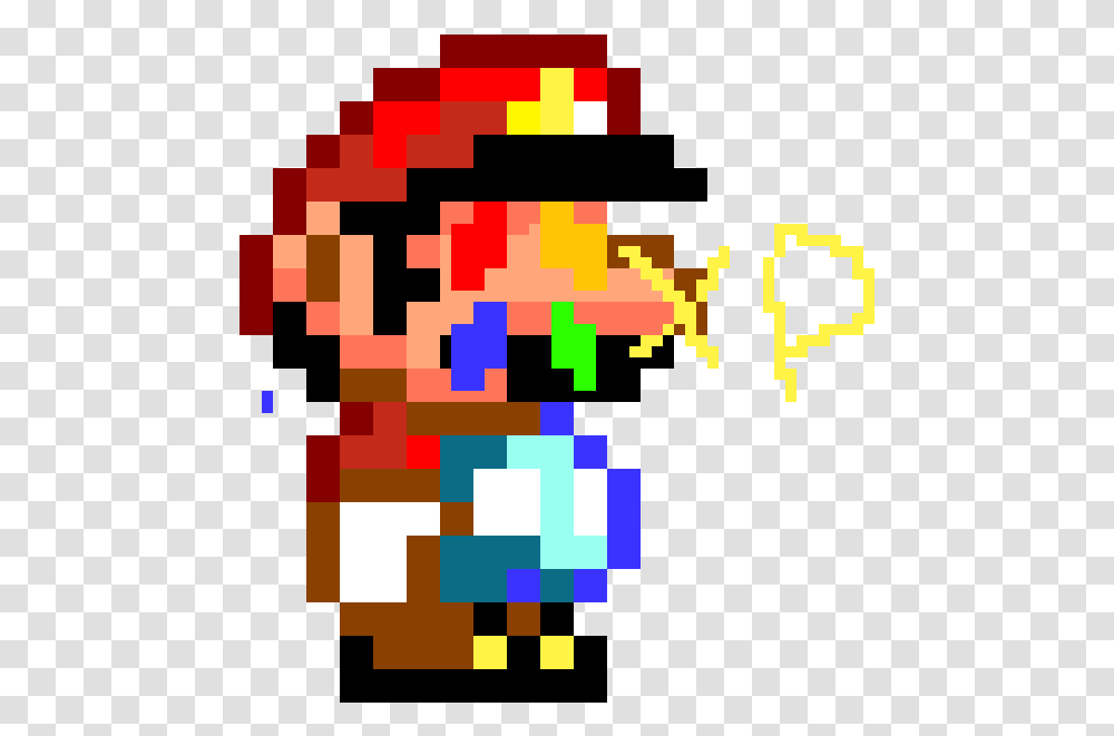 Pixel Art Super Mario World Clipart Download Mario De Super Mario World, Rug Transparent Png