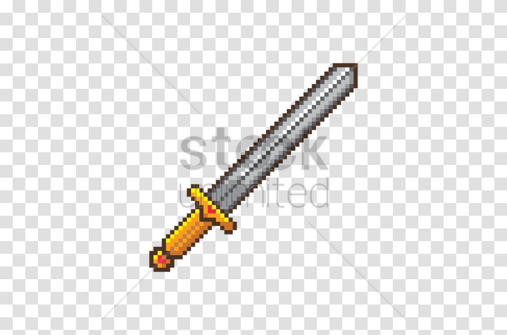 Pixel Art Sword Vector Image, Injection, Tool, Screwdriver Transparent Png