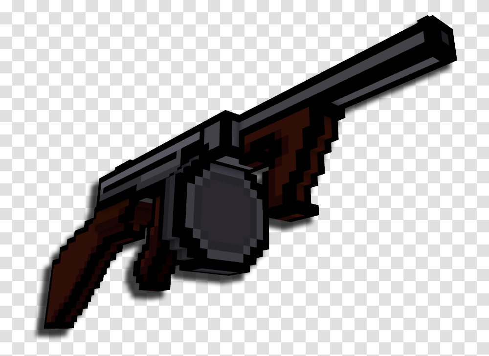Pixel Art Tommy Gun, Weapon, Key, Staircase, Bomb Transparent Png