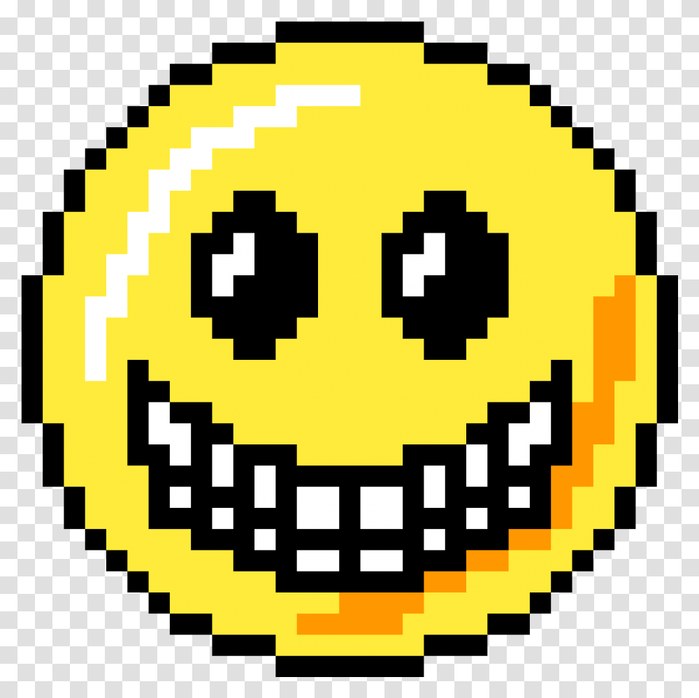 Pixel Art Undertale Sans Creepy Smile Pixel Art, First Aid, Pac Man Transparent Png