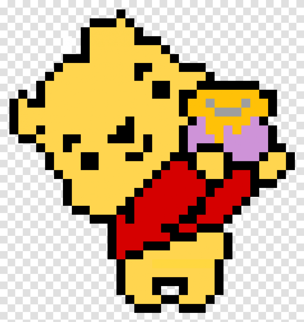 Pixel Art Winnie, Pac Man Transparent Png