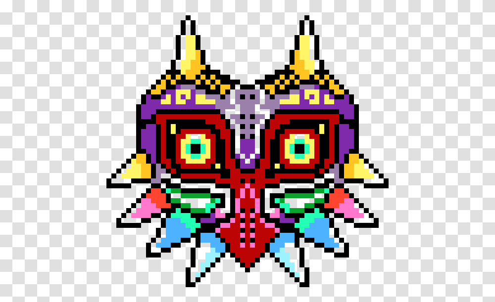Pixel Art Zelda Majora's Mask, Pattern, Rug, Ornament Transparent Png