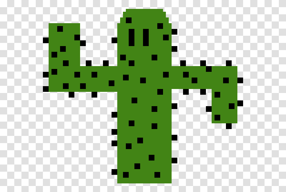 Pixel Cactus, Cross, Crucifix Transparent Png