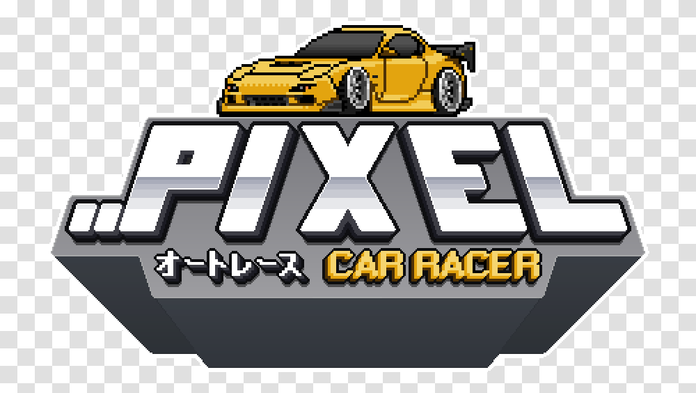 Pixel Car Racer Logo, Vehicle, Transportation, Automobile, Taxi Transparent Png
