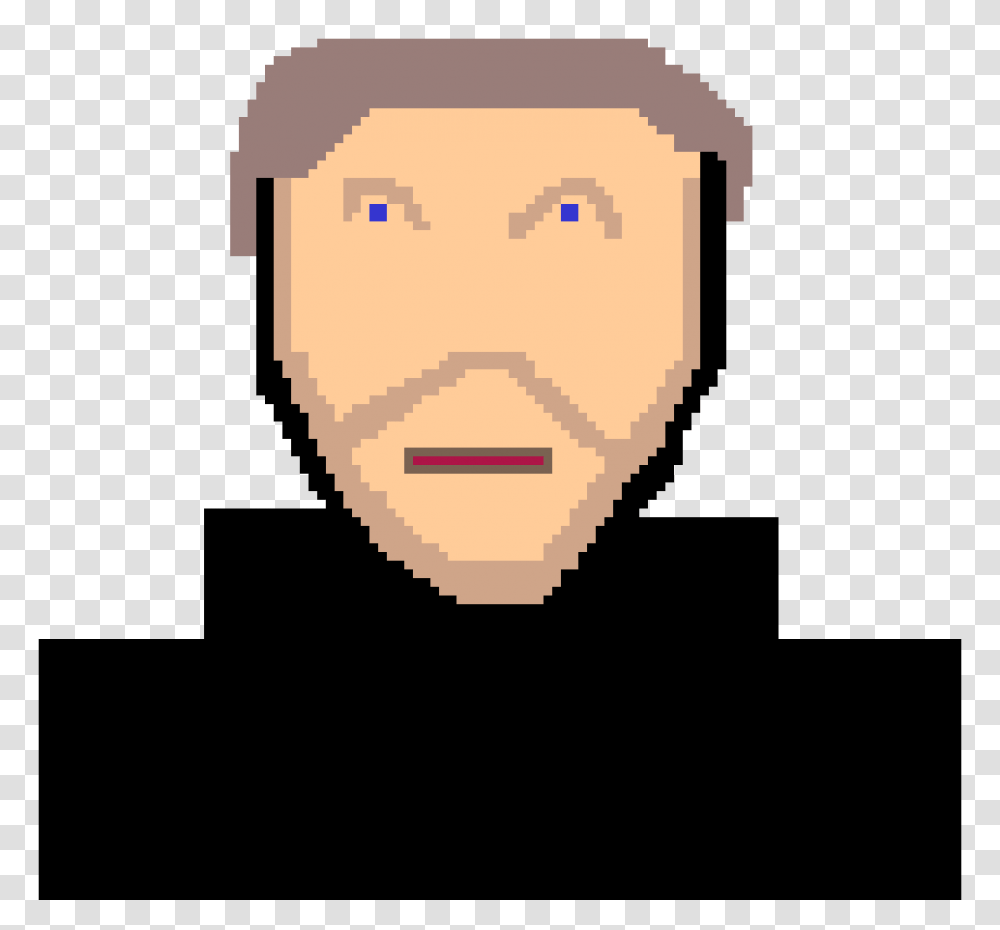 Pixel Chuck Norris Pixel Art Maker, Face, Head, Teeth, Mouth Transparent Png