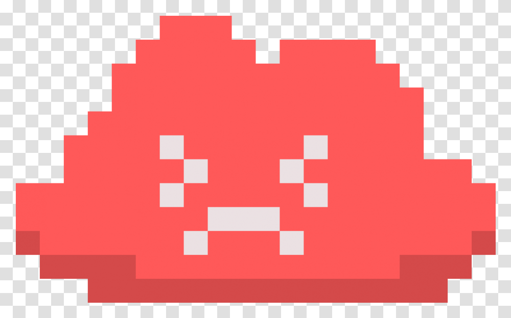 Pixel Cloud, First Aid, Pac Man, Plant, Tree Transparent Png
