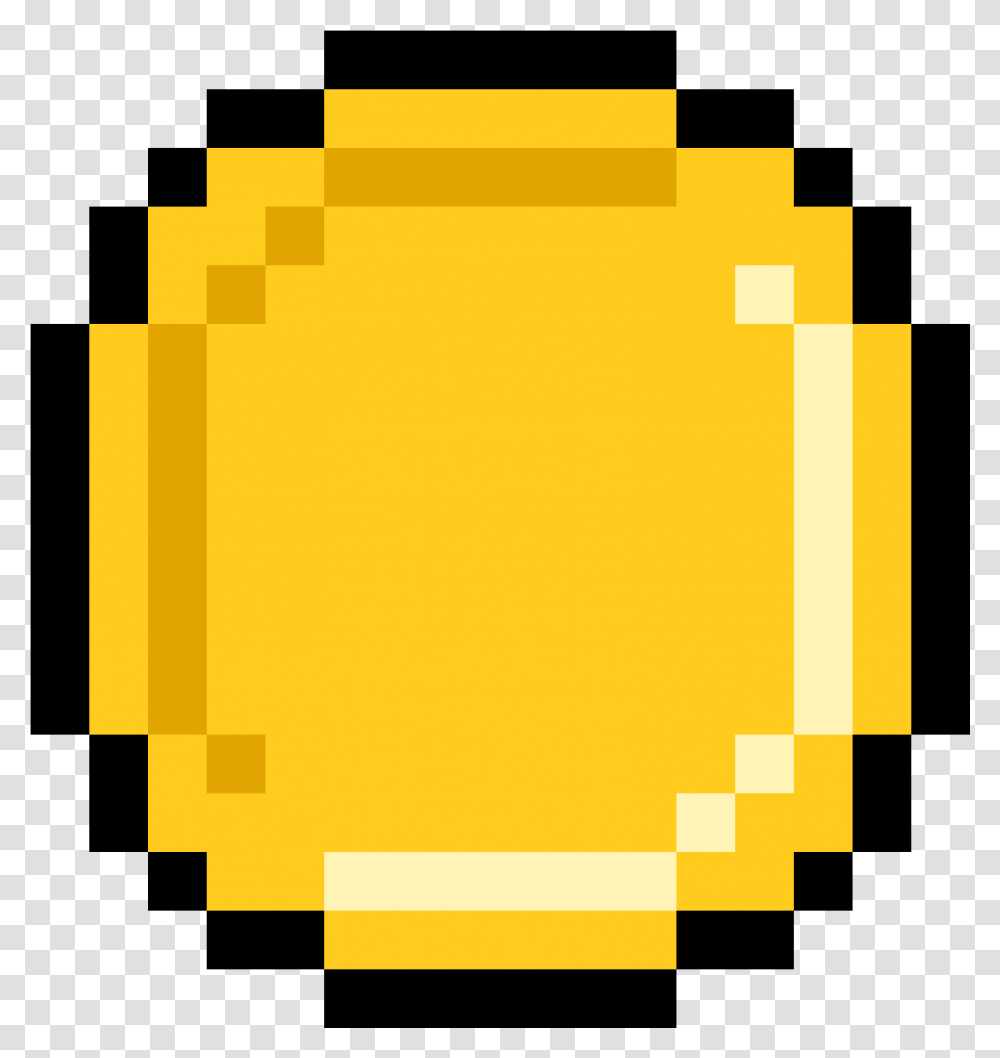 Pixel Coin Simple Pixel Art Pac Man Transparent Png