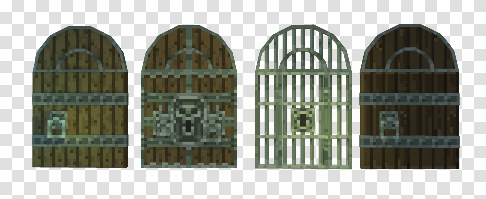 Pixel Door Set Pixel Door, Gate, Urban, Building, Housing Transparent Png