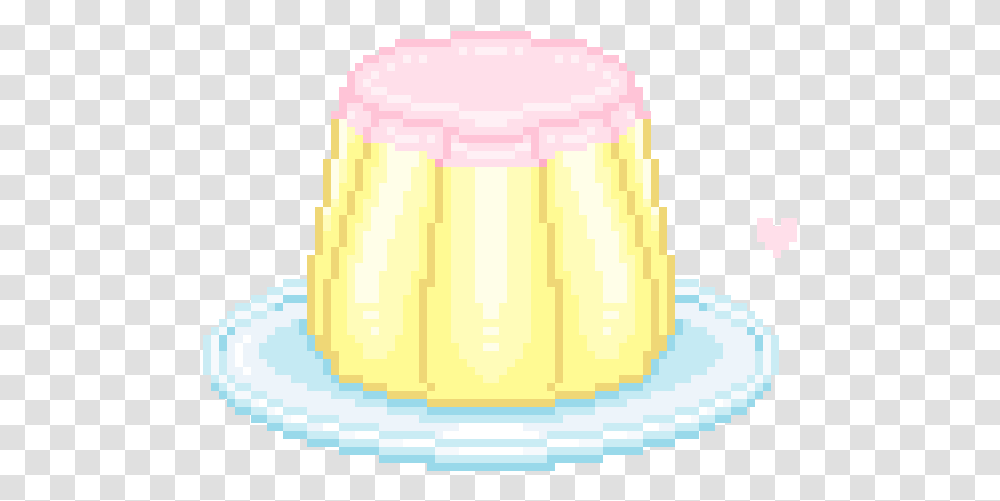 Pixel Flan, Food, Butter, Sweets, Confectionery Transparent Png