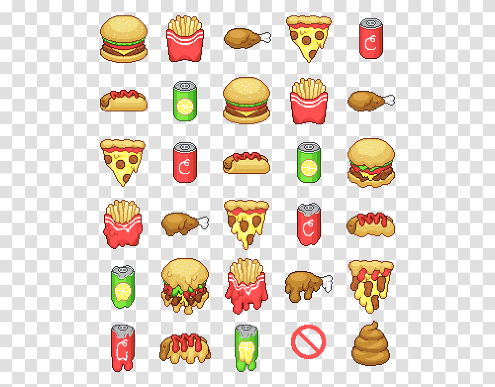 Pixel Food Clip Free Download Fast Food Pixel Art, Soda, Beverage, Drink, Coke Transparent Png