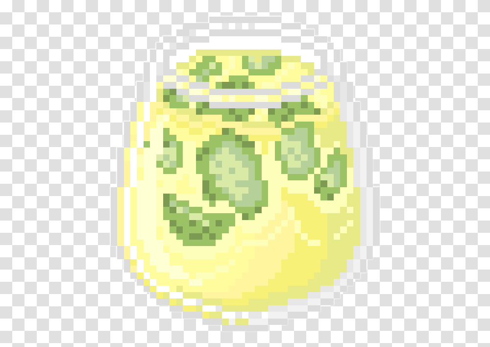 Pixel Food Kawaii Lemon Lemonade Mojito Green Yellow Green Pixel Kawaii, Plant, Rug, Vegetable, Fruit Transparent Png