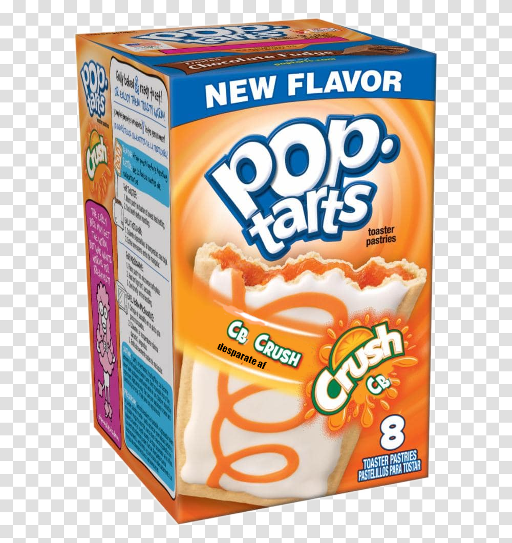 Pixel Food Soda Flavored Pop Tarts, Beverage, Drink, Tin, Orange Juice Transparent Png