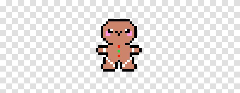 Pixel Gingerbread Man Pixel Art Maker, Plant, Pac Man, Minecraft Transparent Png