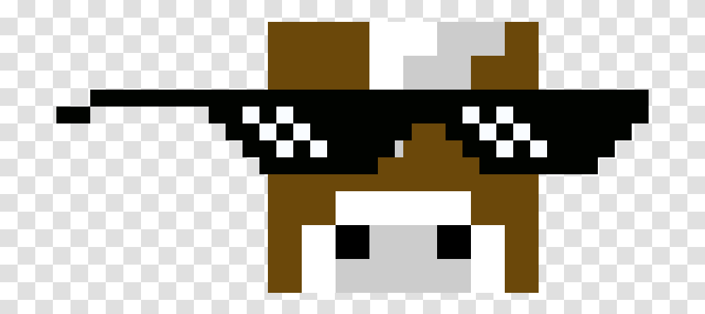 Pixel Glasses, Minecraft, QR Code Transparent Png