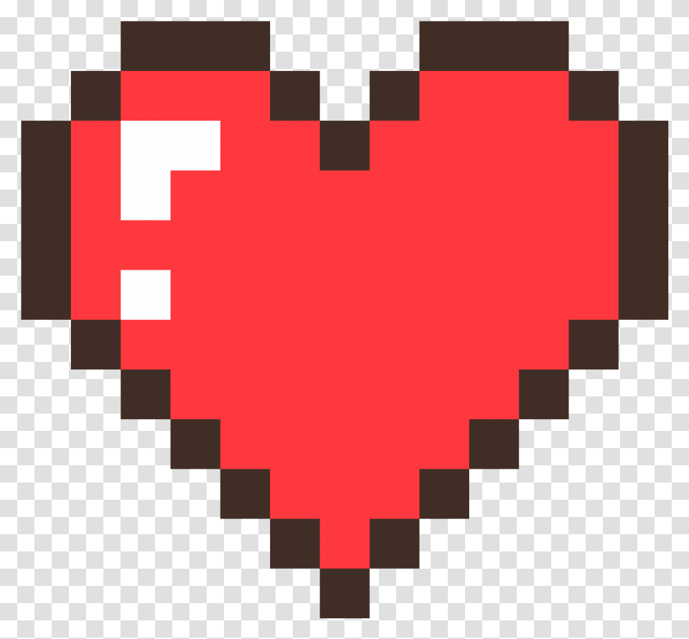 Pixel Heart, Label, Logo Transparent Png