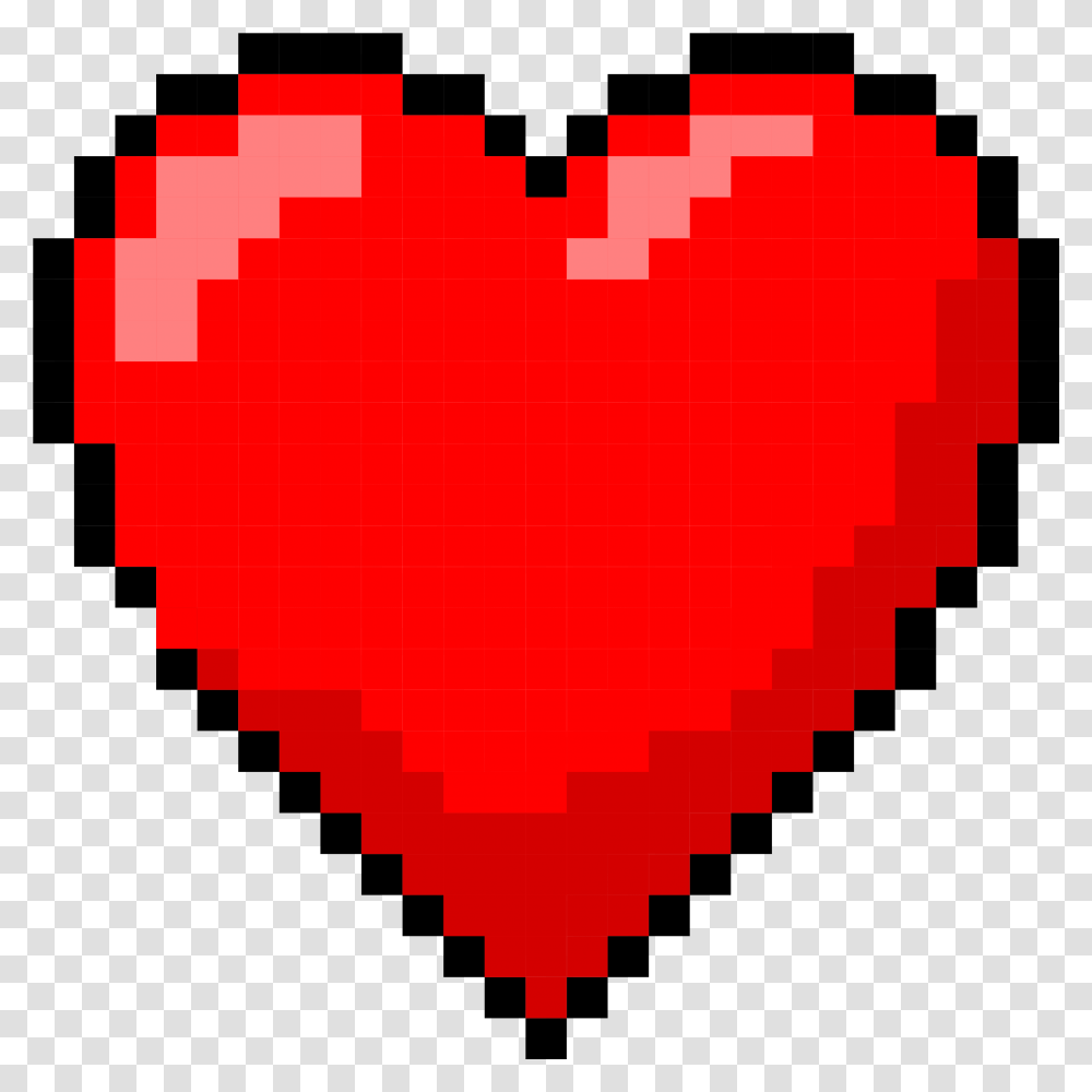 Pixel Heart Onlygfxcom Pixel Art Heart, Plant, Label, Text Transparent Png