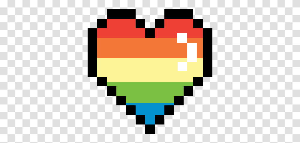Pixel Heart, Pac Man, First Aid Transparent Png