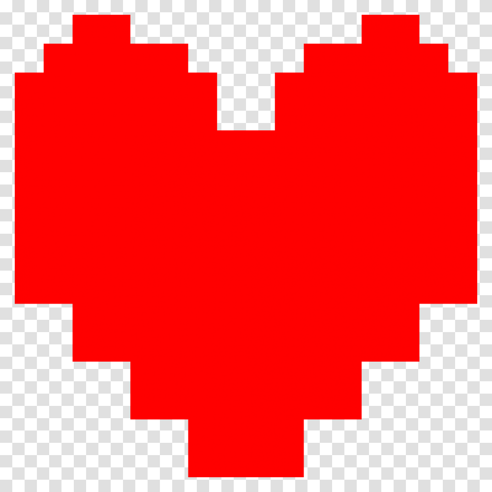 Pixel Heart Red, First Aid, Logo, Trademark Transparent Png