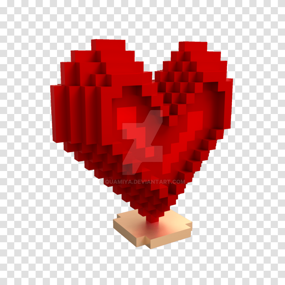 Pixel Heart, Toy Transparent Png