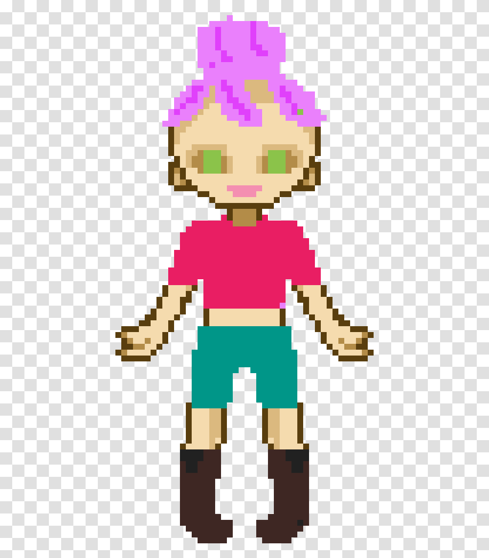 Pixel Human, Cross, Toy, Doll Transparent Png