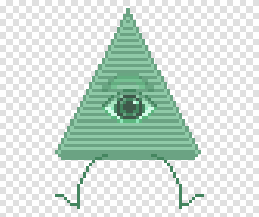 Pixel Illuminati, Triangle, Staircase, Cone Transparent Png