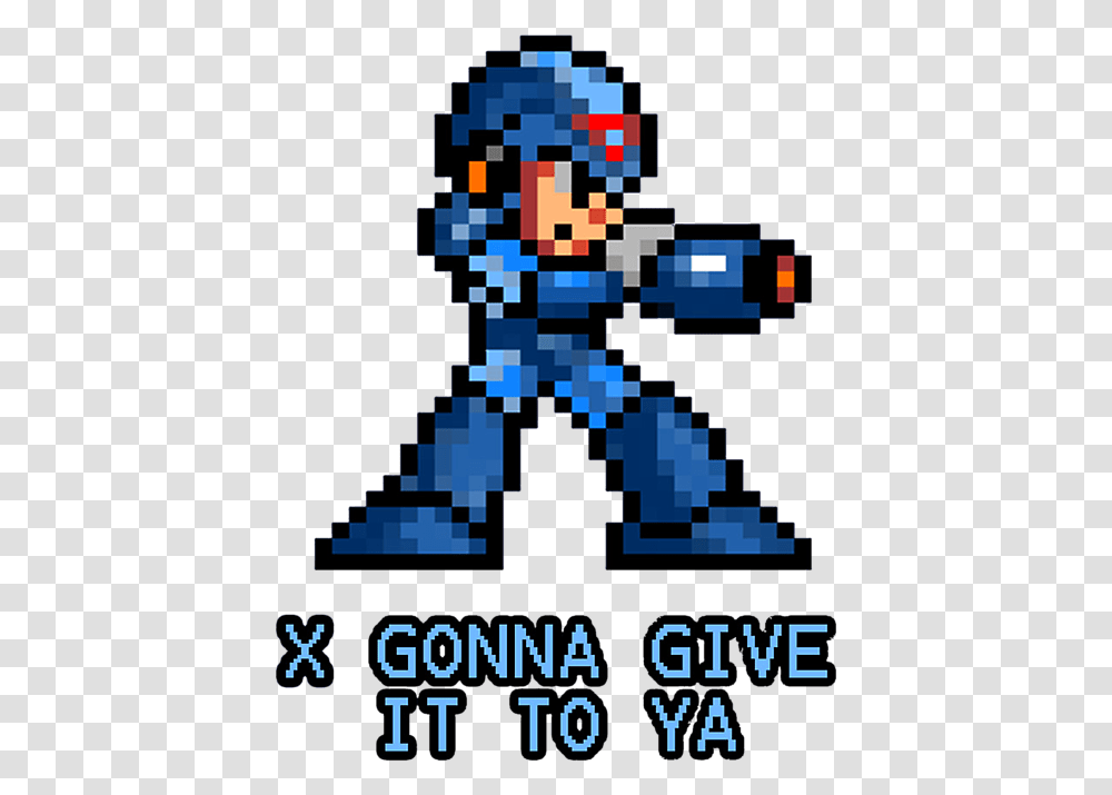 Pixel Megaman X Sprite, Pac Man, Minecraft Transparent Png