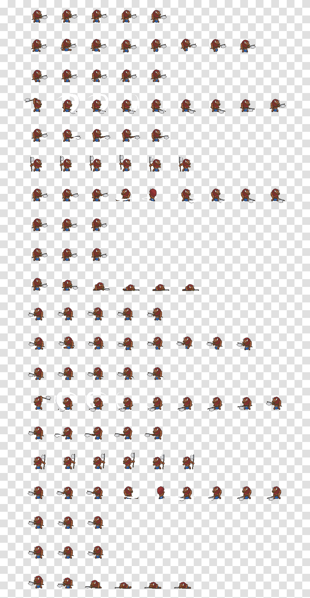 Pixel Minotaur Sprite Sheet, Super Mario, Person, Human, Christmas Tree Transparent Png