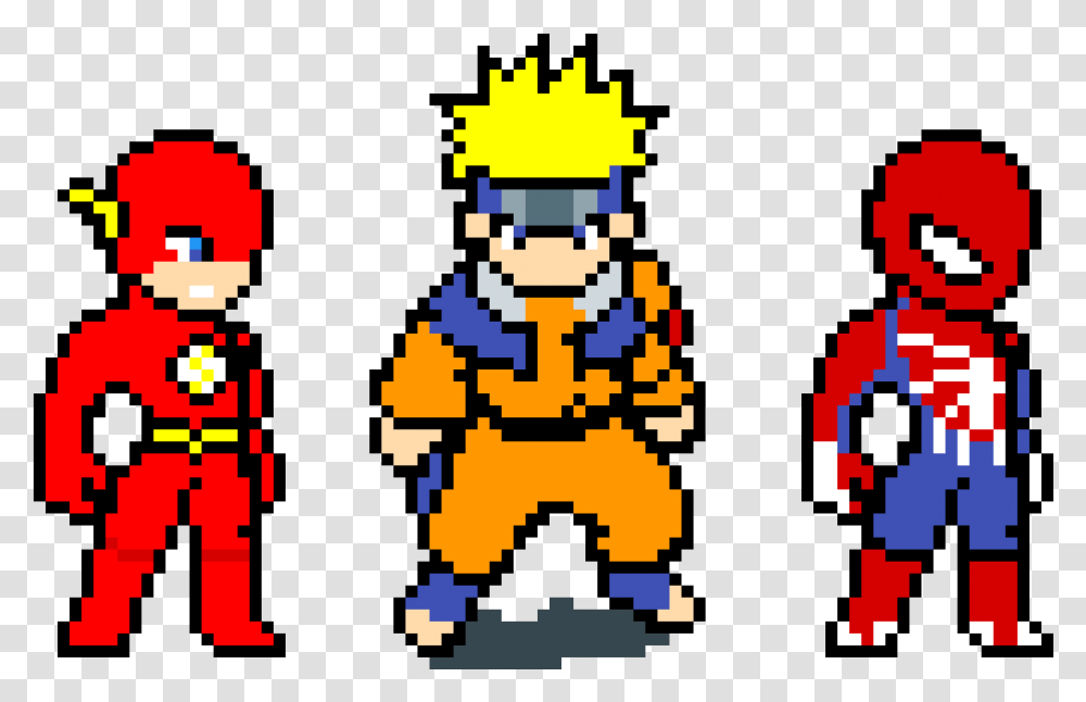 Pixel Naruto, Super Mario, Rug Transparent Png