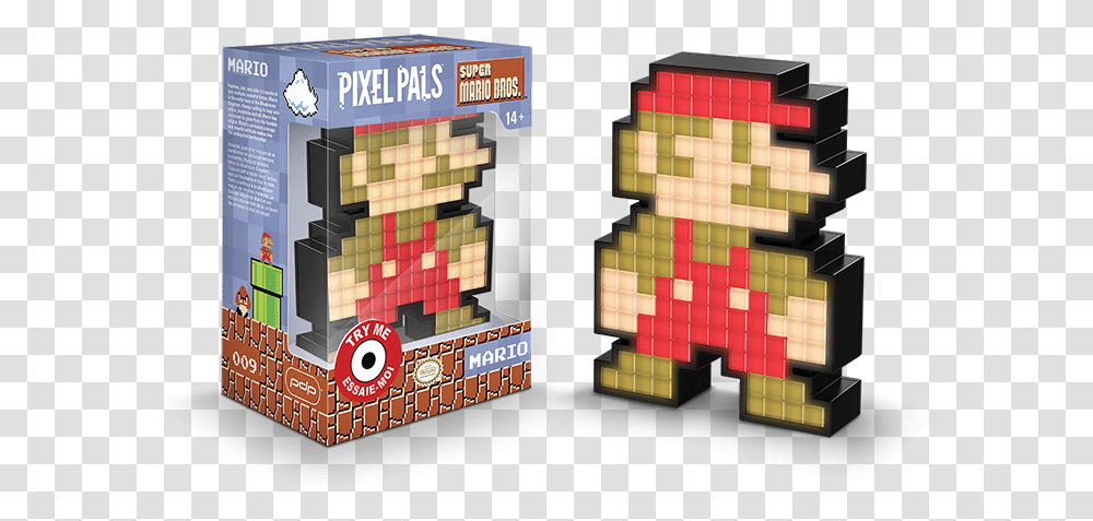Pixel Pals Mario 8 Bit, Toy, Rubix Cube, Minecraft Transparent Png