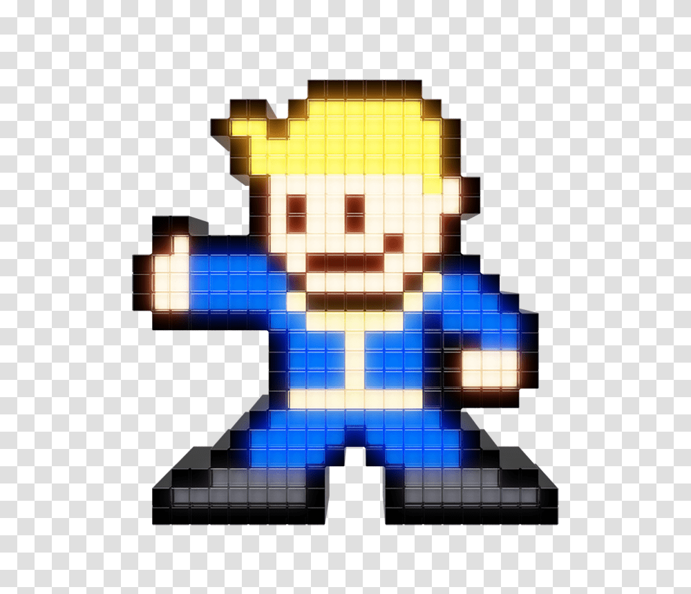 Pixel Pals Vault Boy, Pac Man, Minecraft Transparent Png