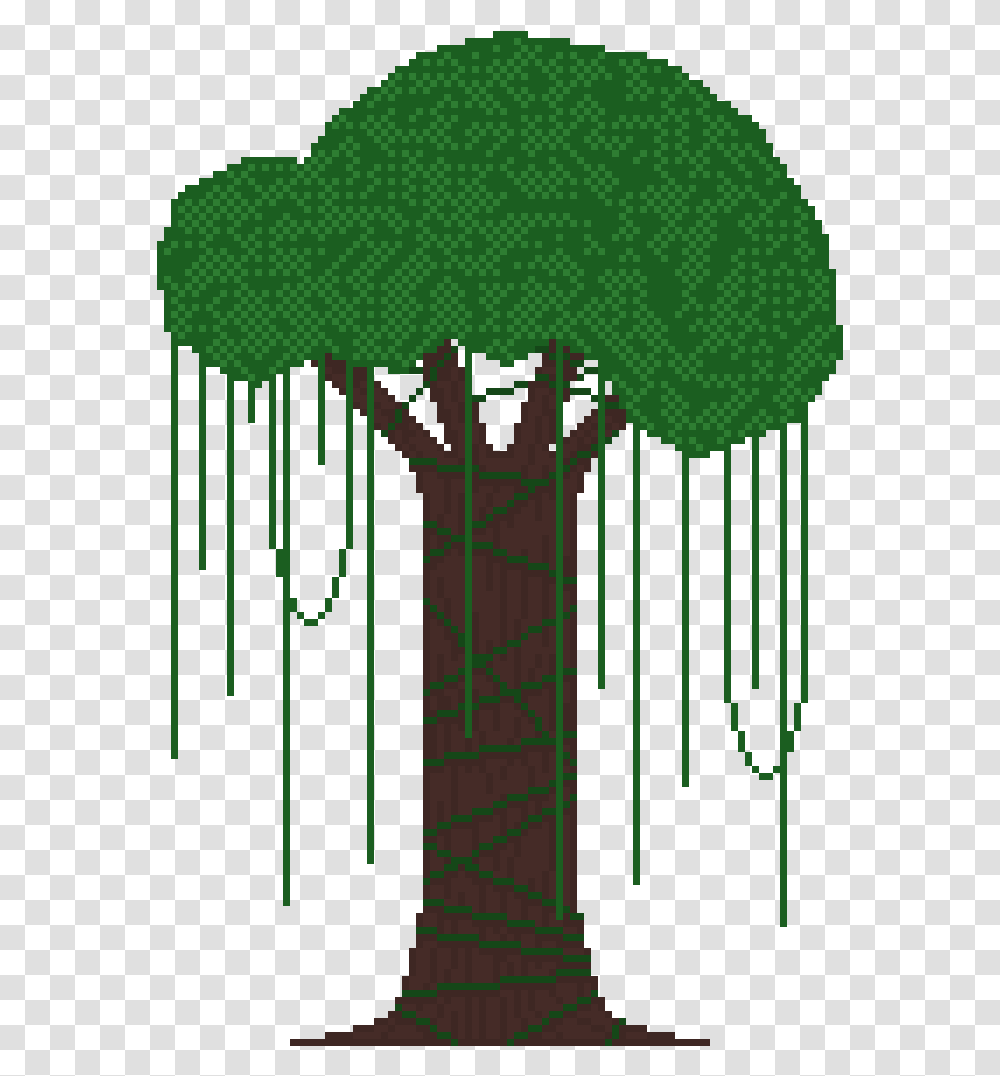 Pixel Park Post 9 Jungle Tree Pixelpark Palm Tree, Gate, Text, Plot, Green Transparent Png