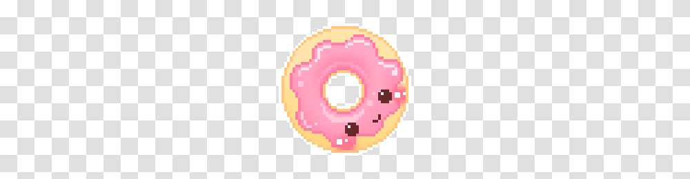 Pixel Pixelart Aesthetic Donuts Doughnut Freetoed, Pastry, Dessert, Food, Rug Transparent Png