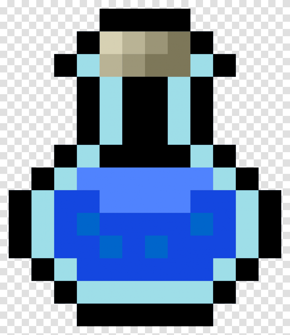 Pixel Potion Blue Icons Transparent Png