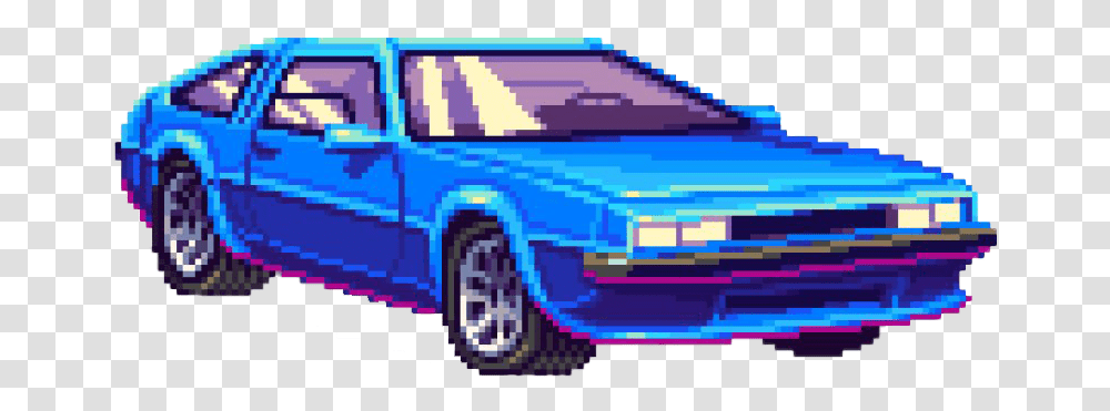 Pixel Retro Car Image All 8 Bit Car, Vehicle, Transportation, Automobile, Suv Transparent Png