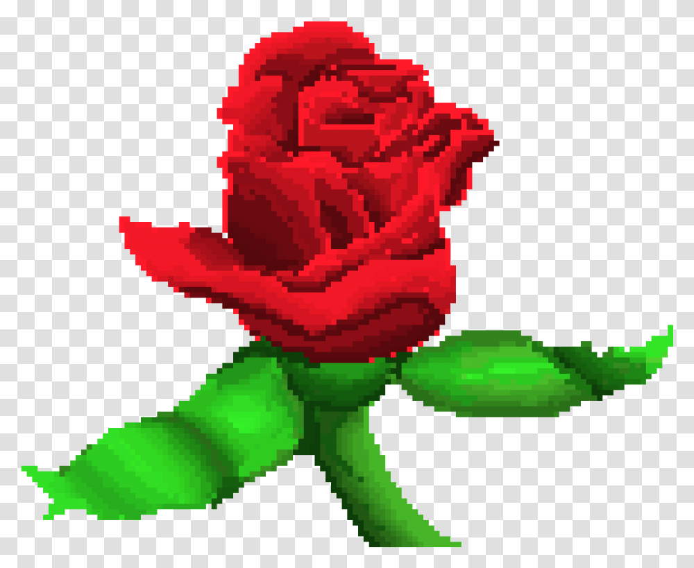 Pixel Rose Download Pixel Rose, Toy, Plant, Flower, Blossom Transparent Png