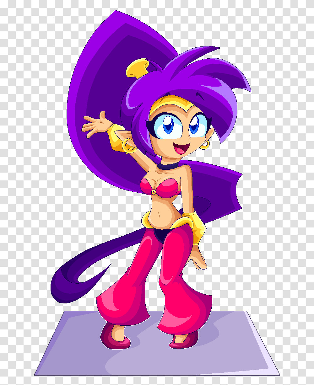 Pixel Shantae By Superstarmations, Graphics, Art, Costume, Purple Transparent Png