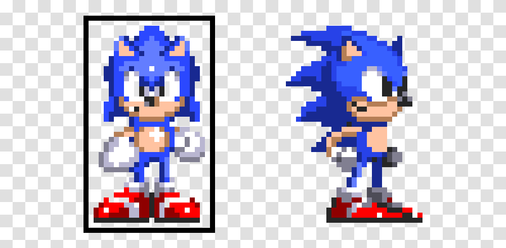 Pixel Sonic The Hedgehog, Pac Man, Rug, Super Mario Transparent Png