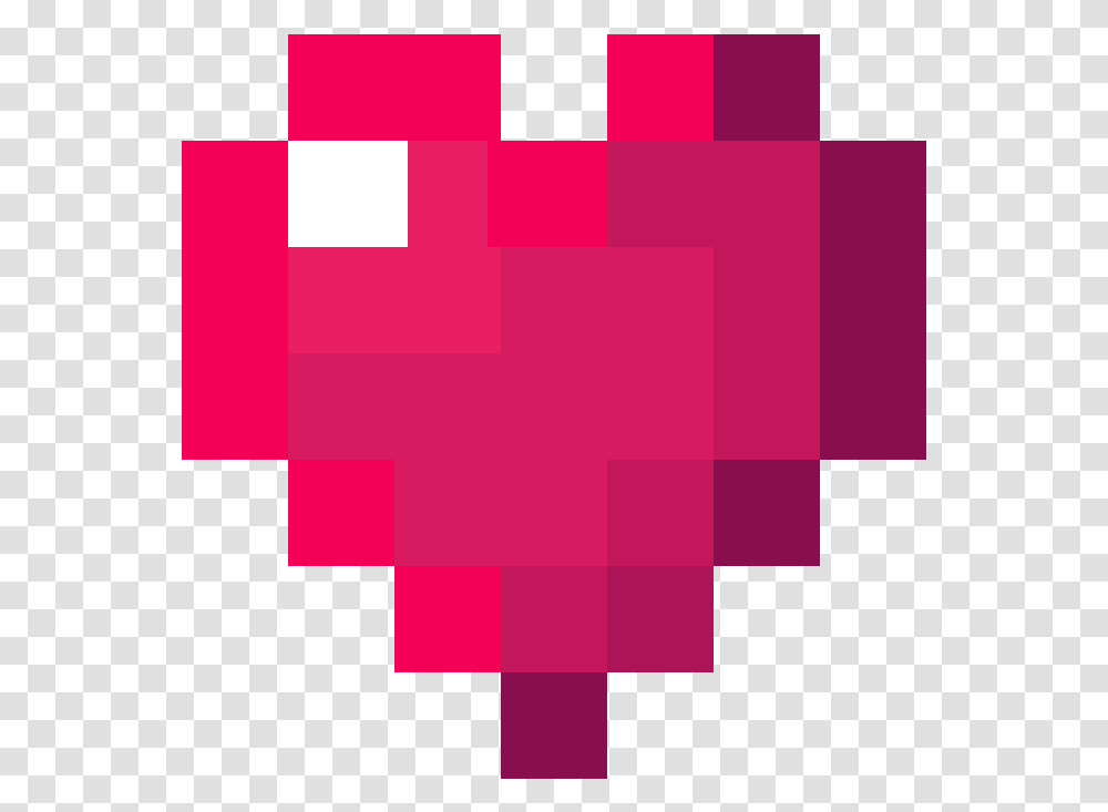 Pixel Speech Bubble Heart, First Aid, Purple Transparent Png