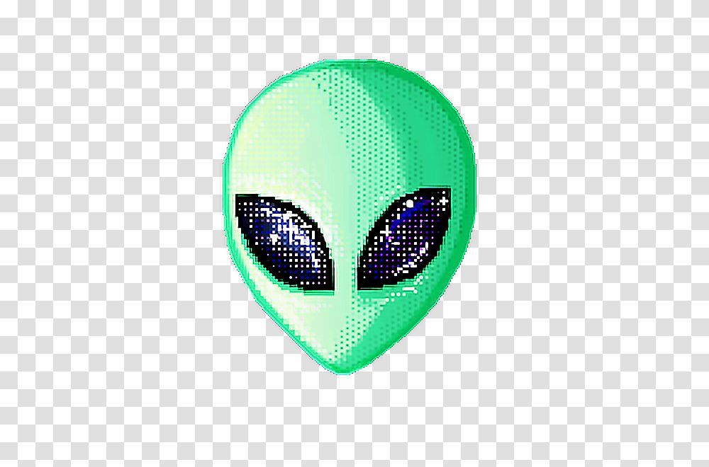 Pixel Thirdeye Alien Rad Tumblr Aesthetic, Green, Tape, Mask Transparent Png