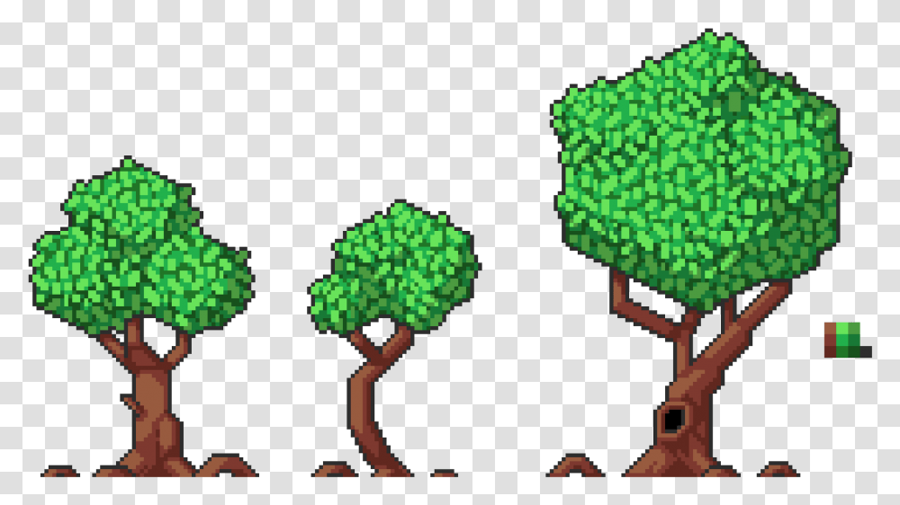 Pixel Tree Tree, Super Mario, Green, Alien, Vehicle Transparent Png