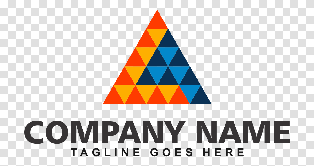 Pixel Triangle By Meremelek A Perfect Logo For Technology Triangle, Poster, Advertisement Transparent Png