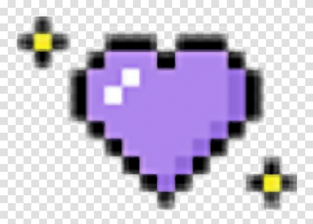 Pixel Tumblr Pink Pixel Heart Clipart Pink Pixel Heart, Scoreboard, Pac Man, Purple, Minecraft Transparent Png