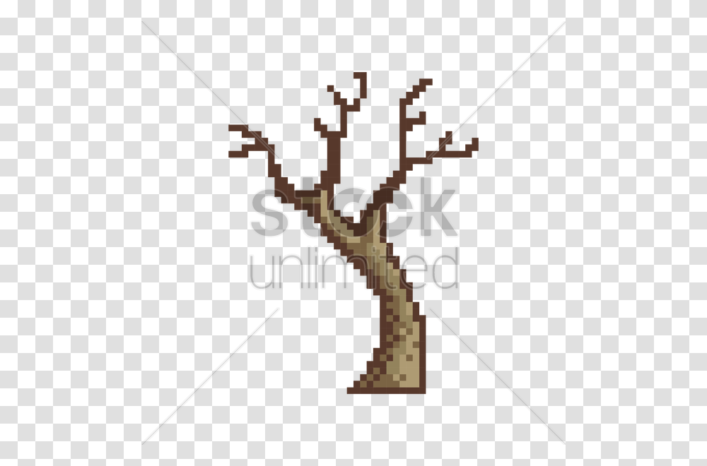 Pixelated Bare Tree Vector Image, Weapon, Spear, Leisure Activities Transparent Png
