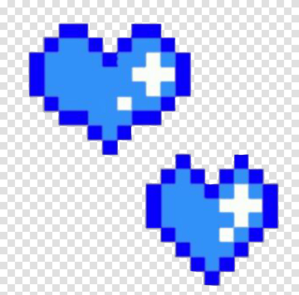 Pixelated Heart Heart Tumblr Sticker Pixel Art Heart Pixel Pink, Pac Man,  Transparent Png