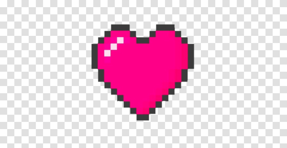 Pixels Heart Kawaii Cute Japan Kpop 8 Bit Heart, Symbol, Logo, Trademark, Pac Man Transparent Png