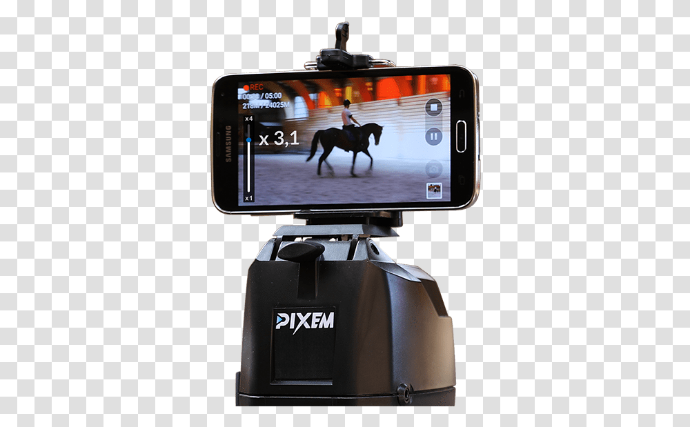 Pixem Robot Cameraman Pixem Cameraman, Horse, Mammal, Animal, Electronics Transparent Png