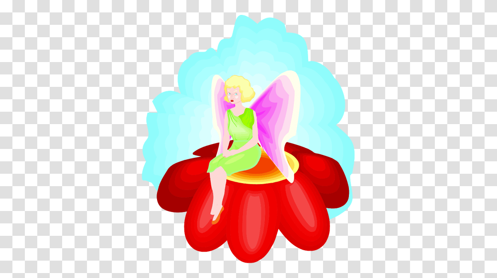 Pixie On A Flower, Costume, Outdoors Transparent Png