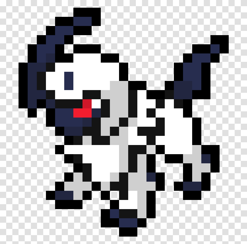 Pixilart Absol By Marblerain25 Pokemon Absol Pixel Art, Rug, Graphics, Minecraft Transparent Png